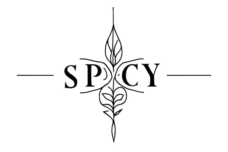 SPICY tattoo design idea