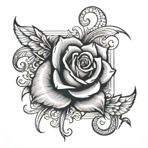 respect love loyalty tattoo design idea