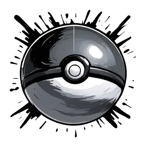 Pokeball tattoo design idea