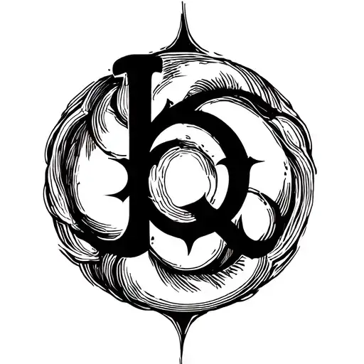 boredom symbol tattoo design idea