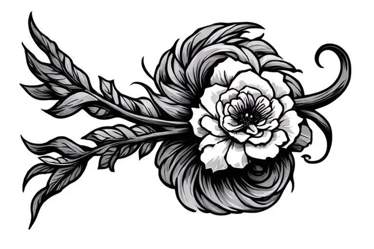 undefeated tattoo design idea