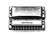 Harmonica tattoo design idea