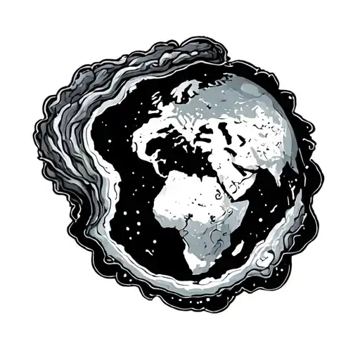 the world is your oyster tattoo design idea