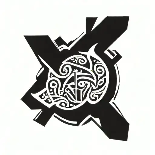 Maori bodybuilding, entrepreneurship, personal freedom, financial investment, overcoming fear of failure, tattoo design idea