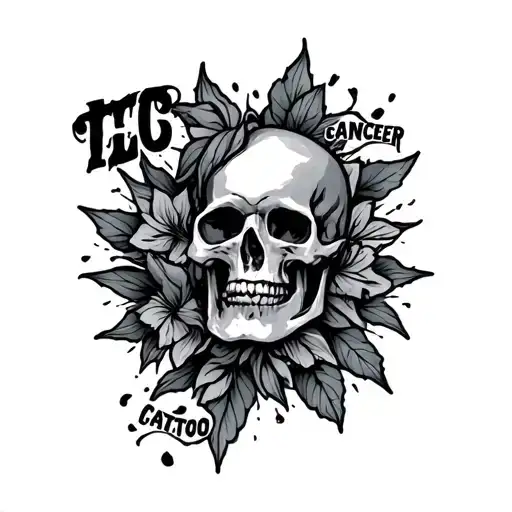 Fuck Cancer tattoo design idea