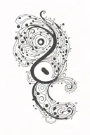 Semicolon tattoo design idea