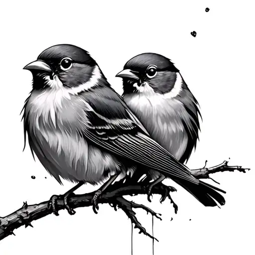 Three Little Birds tattoo design idea