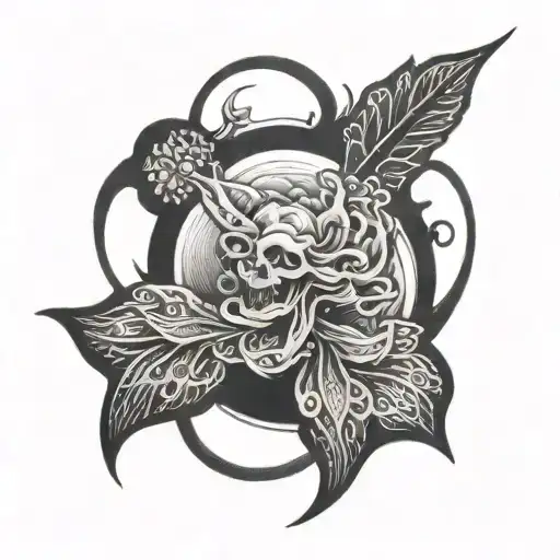 abyss tattoo design idea