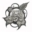 abyss tattoo design idea