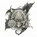 abyss tattoo design idea