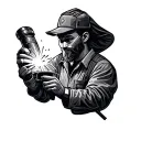 welder Bailey tattoo design idea