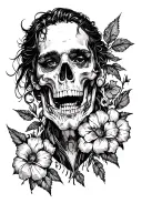 carti written tattoo design idea