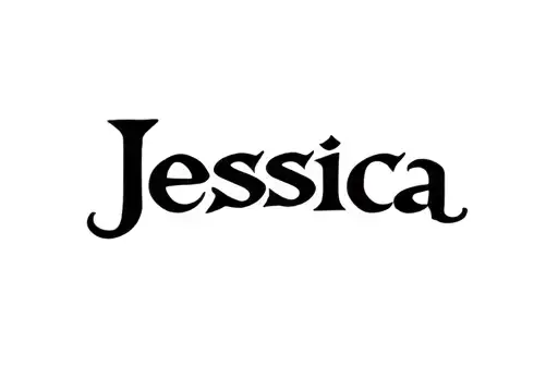 "Jessica" tattoo design idea