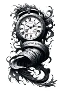 Running the TIME "Words" tattoo design idea