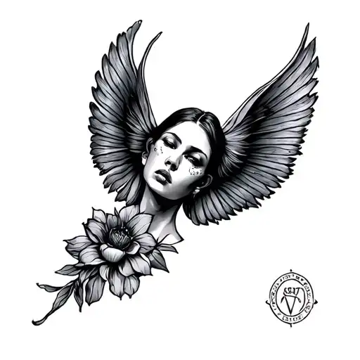 Abuse Survivor tattoo design idea