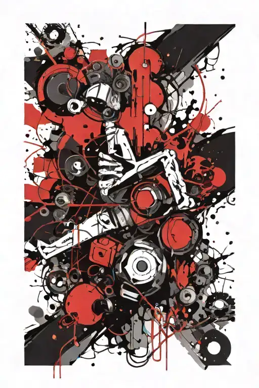 loneliness tattoo design idea