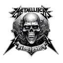 metallica album covers tattoo design idea