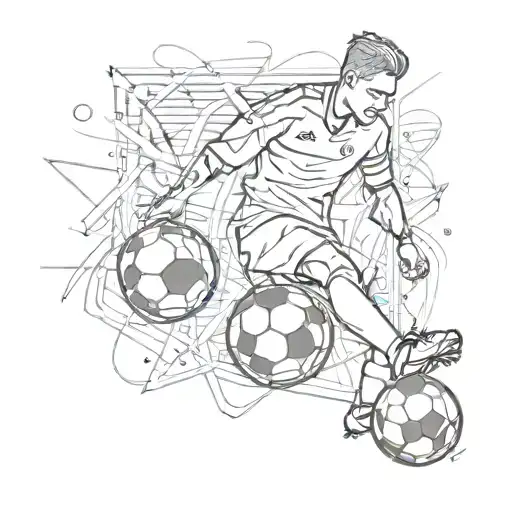 soccer swag type fashion inspired tattoo tattoo design idea