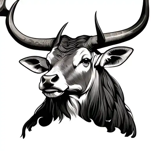 Taurus Tottenham tattoo design idea