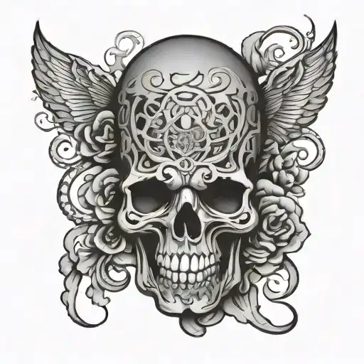 I would like a writing on the back of my hand that says I'm not afraid in Chicano lettering style tattoo design idea