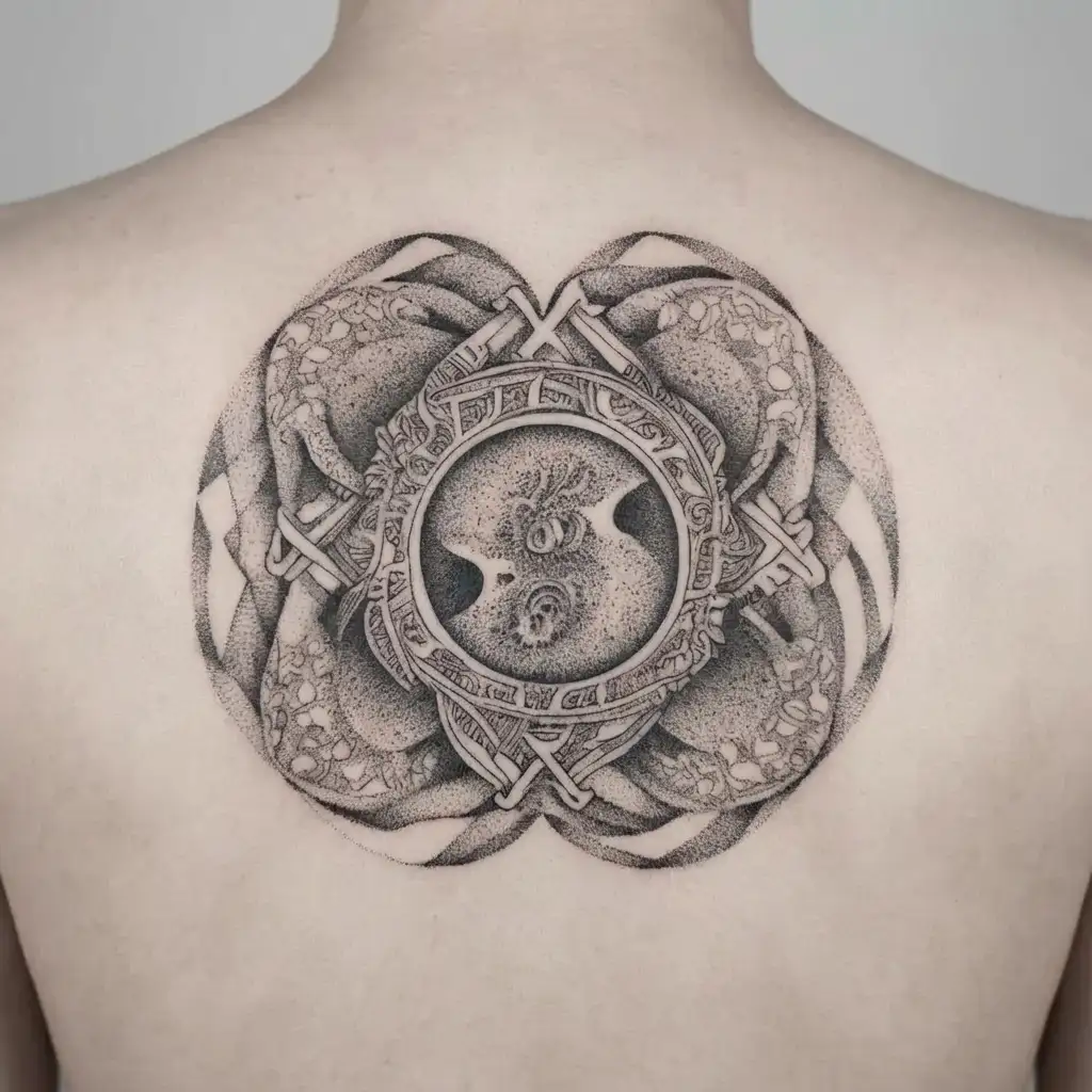 anus tattoo design idea