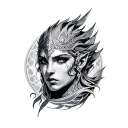 Atlantis tattoo design idea