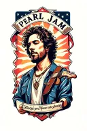 Pearl Jam tattoo design idea