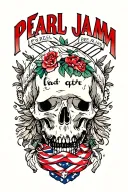 Pearl Jam tattoo design idea