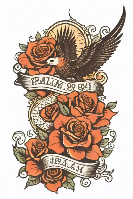 Psalm 91:2 tattoo design idea