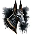 Anubis tattoo design idea