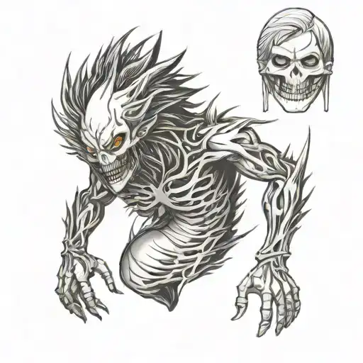 death note  tattoo design idea