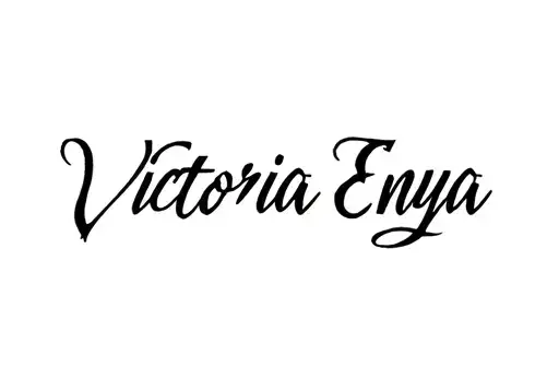 "Victoria Enya" tattoo design idea