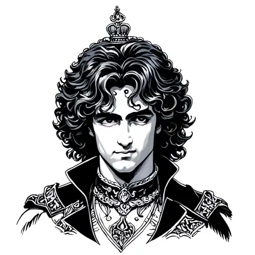 small prince tattoo design idea