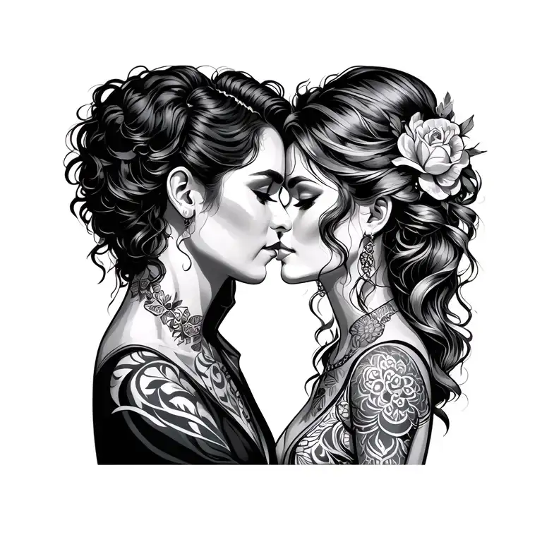 couples tattoo tattoo design idea
