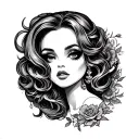 sissy symbol tattoo design idea