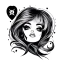 sissy symbol tattoo design idea