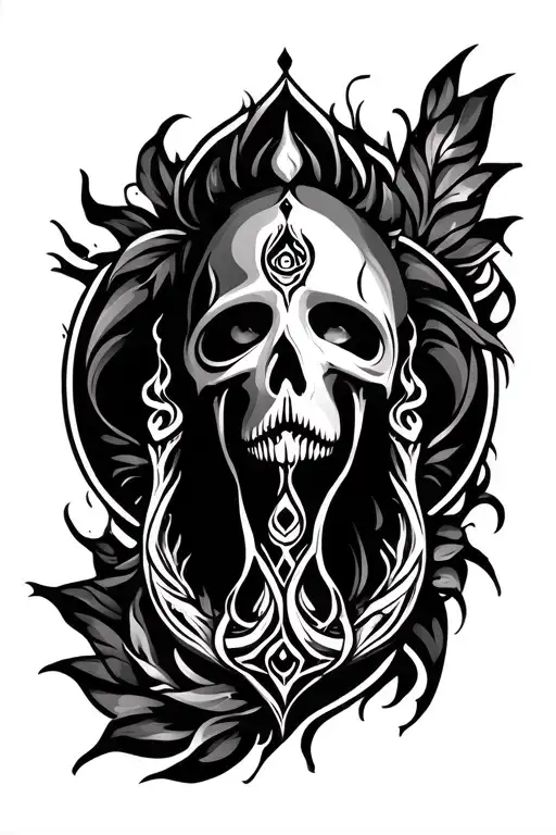 fear Allah tattoo design idea