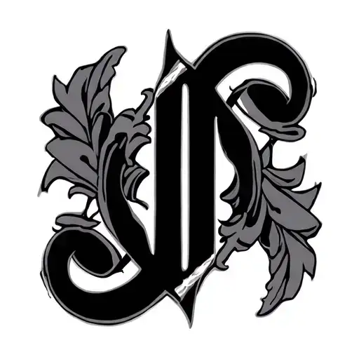 Two Word Ambigram Generator tattoo design idea