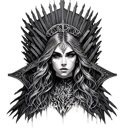Throne Of Glass tattoo design idea