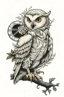 Hedwig tattoo design idea