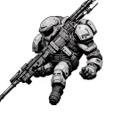 Helldivers 2 tattoo design idea