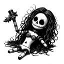 Voodoo Doll tattoo design idea