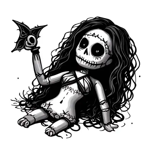 Voodoo Doll tattoo design idea