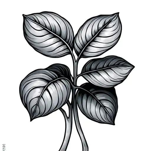 Bean Sprout tattoo design idea