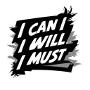 "I can I will I must " "I can I will I must " Runner tattoo design idea