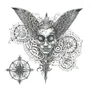 owned submissive male whore tattoo design idea