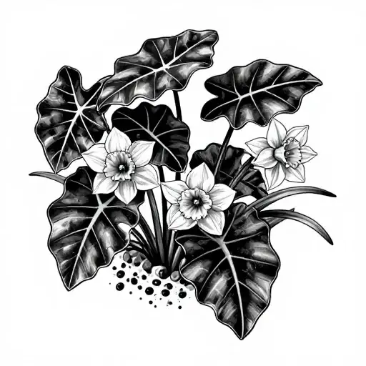 18+ Elephant Ear Plant Tattoo Ideas in 2026 - BlackInk AI