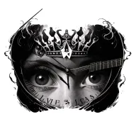 Your eyes(XXXX)ignite  ClockIII•VI•MMXVPolarisCrownLIAMLUCASLove, FelicityGuitar w/ la vie en roseGod is great tattoo design idea