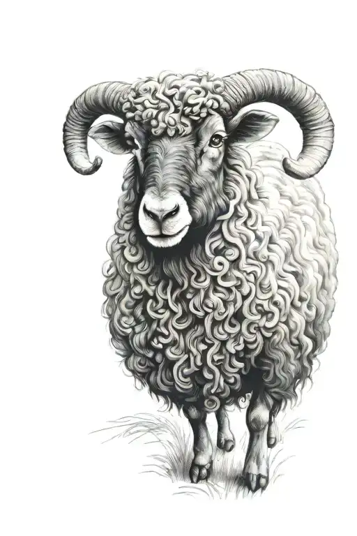 black sheep, misunderstood tattoo design idea