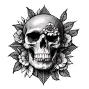 Rich Or Risk tattoo design idea